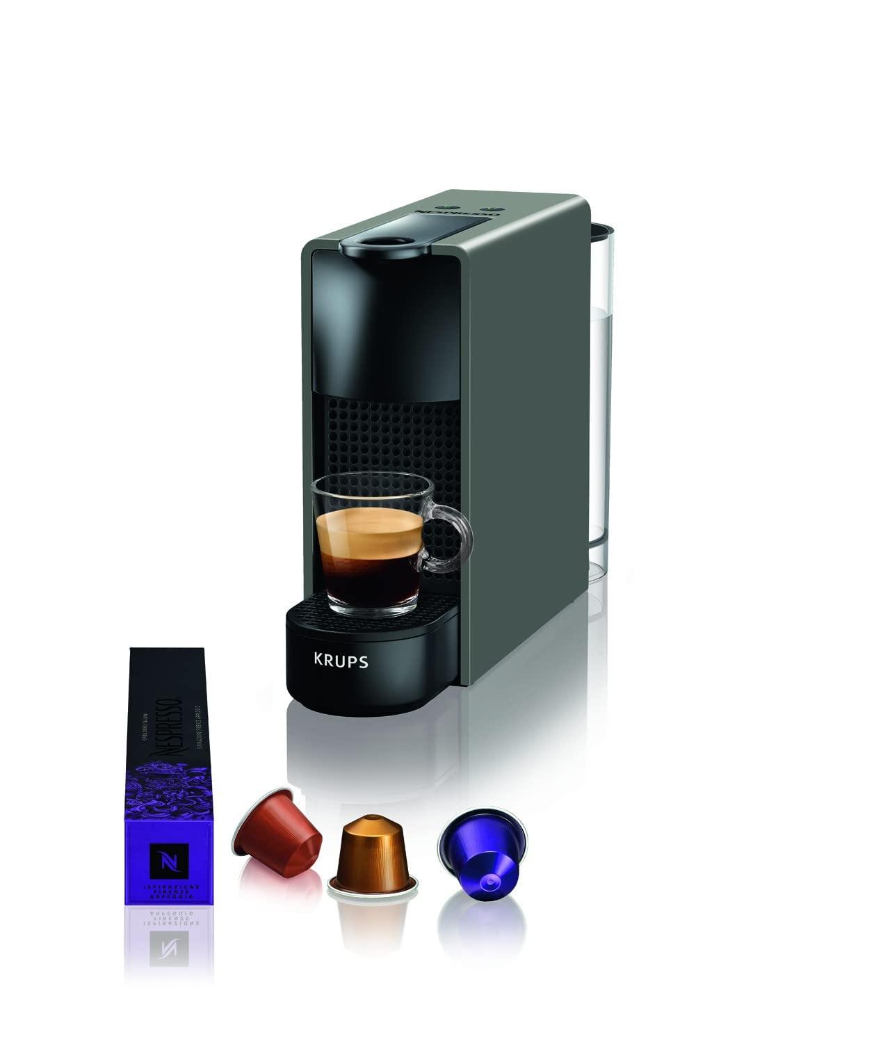 Nespresso Kaffeemaschine Essenza Mini Schwarz Kompakt Design