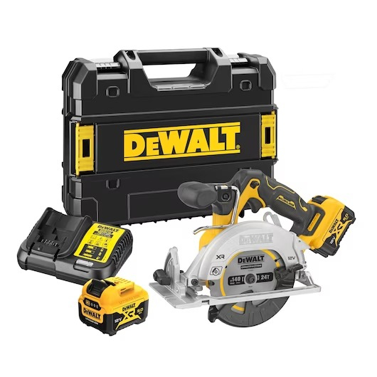 Dewalt Licht Dcs512p2 Akku Handkreissäge 140 Mm Bürstenlos Kabellos 12V - 2X5ah T Stak-Box
