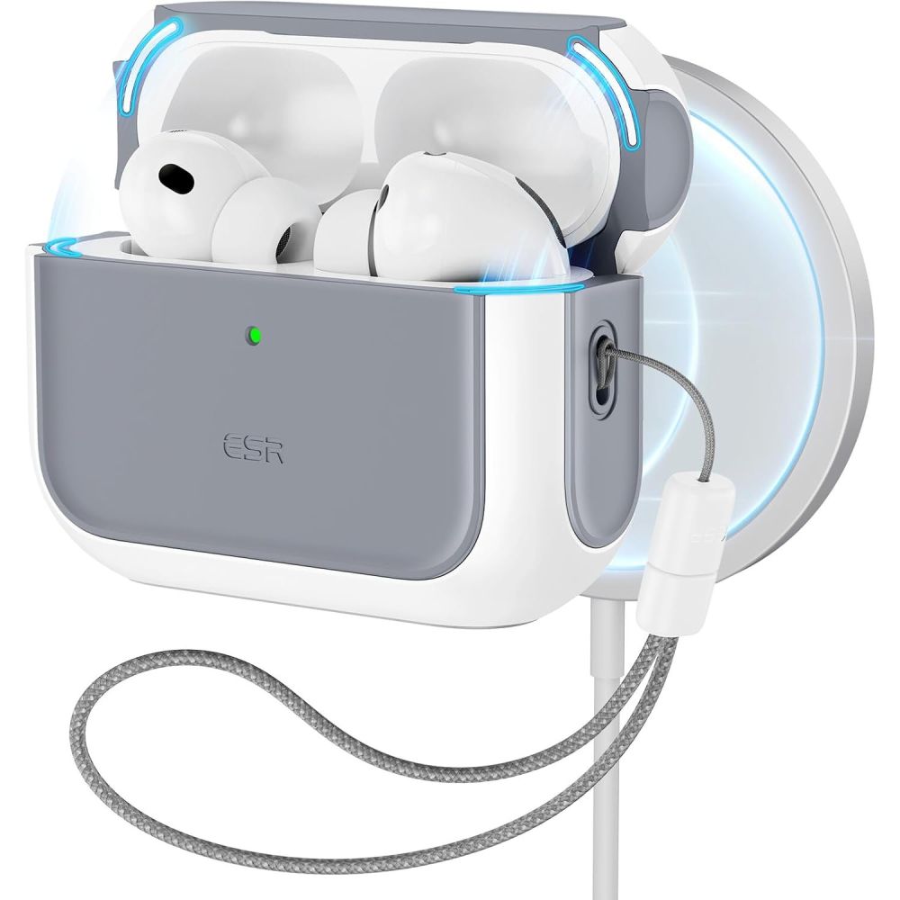 ESR ORBIT HALOLOCK MagSafe für Apple AirPods Pro 3 WEISS - Bild 5