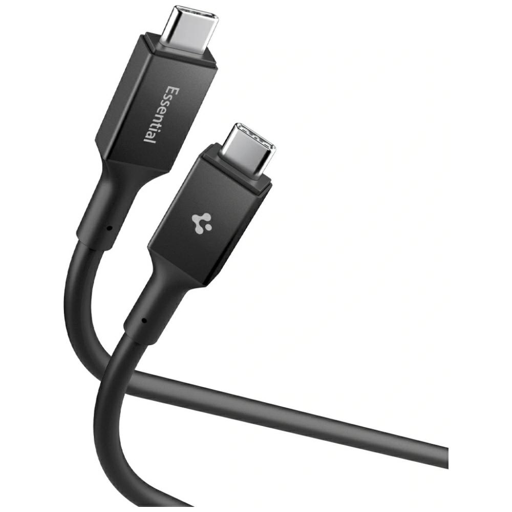 Spigen Essential USB C to USB C 240W Cable - black EB24012CC - Bild 3