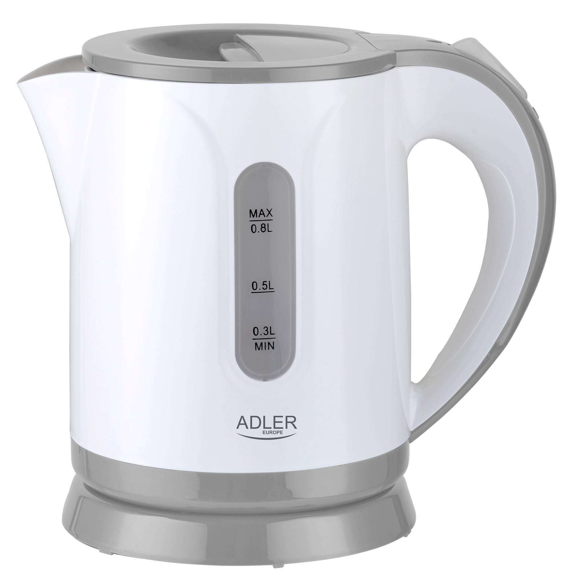 Adler Weiß Elektrischer Wasserkocher Ad1371g