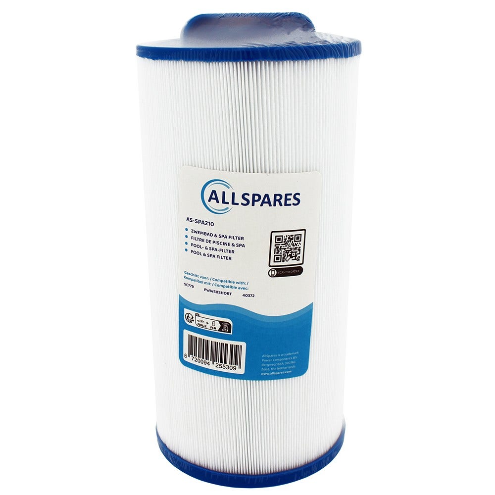 Filtro Per Acqua Per Spa Allspares Adatto Per Sc779 / 40372 / Pww50sho ALLSPARES