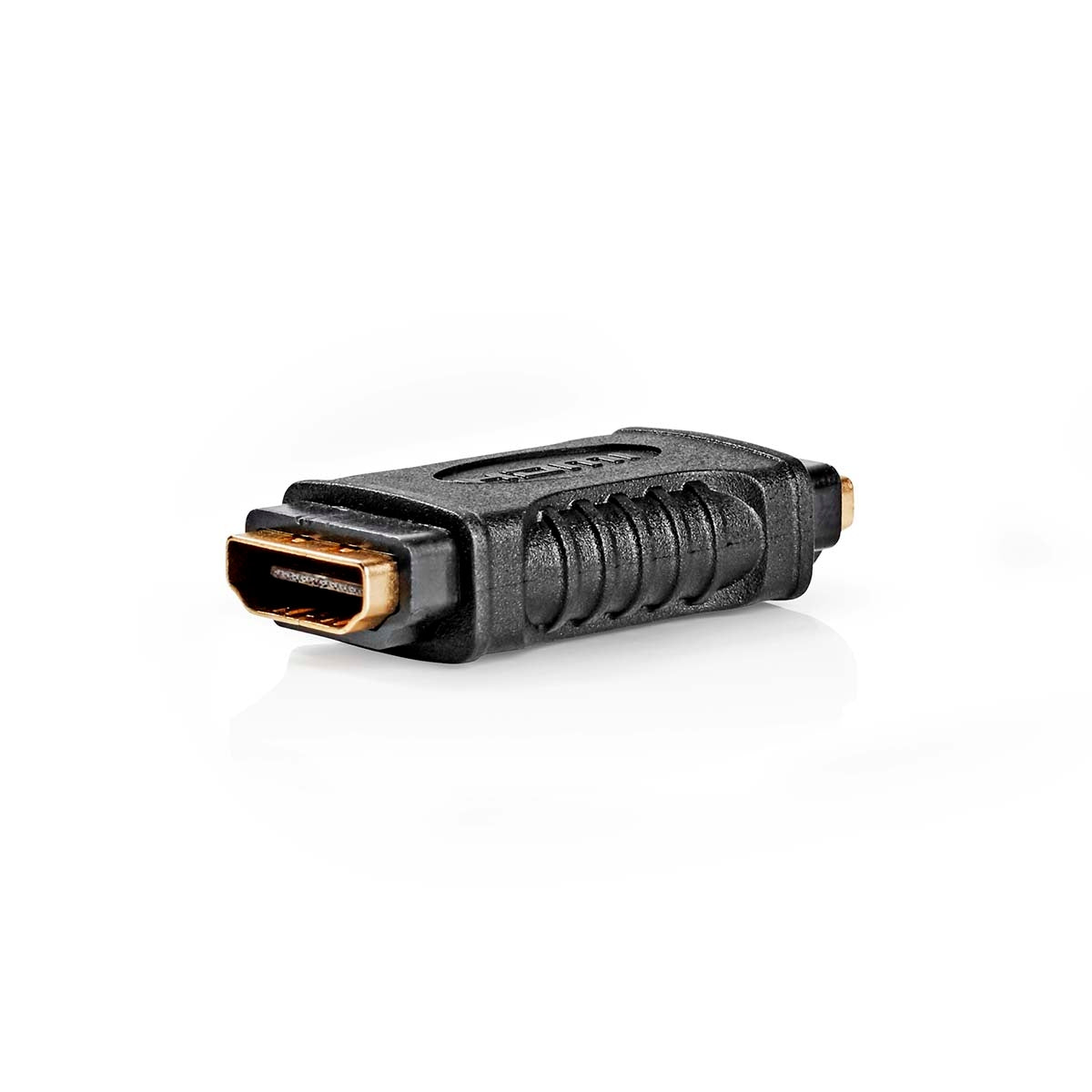 Nedis Schwarz - Hdmi Adapter Hdmi Buchse Hdmi Buchse Vergoldet Gerade Abs 1 Stk Box