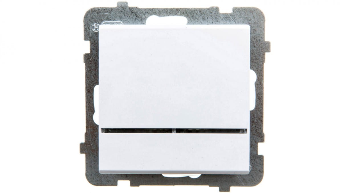 Ospel ŁP-1RS/m/00, Schalter + Taster, Weiss - Bild 4
