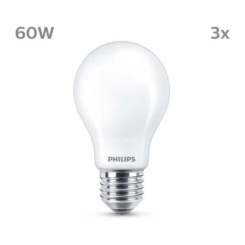 Philips LED-Lampe 7W827 60W Frosted 3-pak E27 - Bild 5