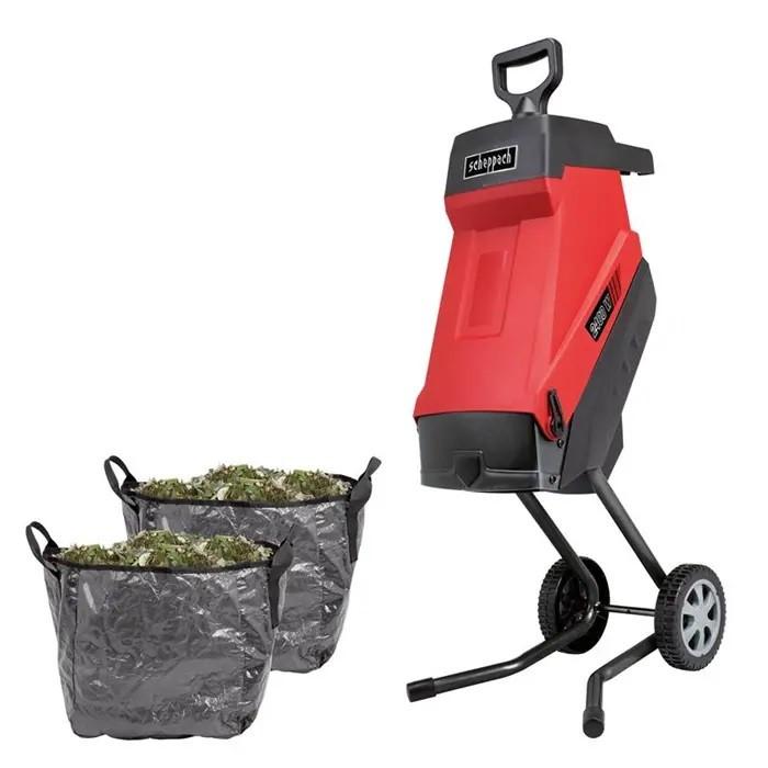 Scheppach - Trituratore 2400w Gs55 Con 2 Sacchetti 5904404901 Scheppach