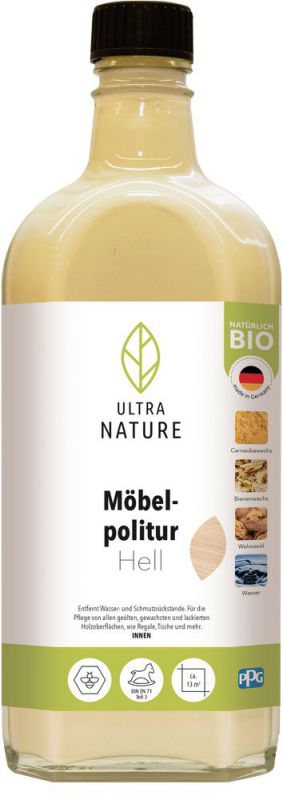 Ultra Nature Möbelpolitur 250 ml hell - Image 2
