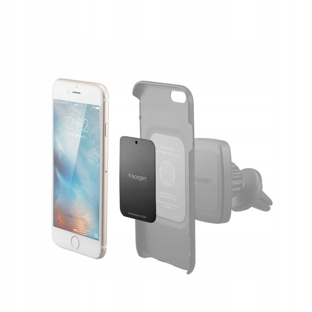 Spigen Mehrfarbig Mp-4P Magnetische Kfz-Halterung Mit Metallplatte
