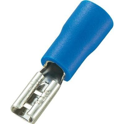 TRU COMPONENTS 737443 Blade Receptacle 2.8mm Width 0.8mm Thickness...