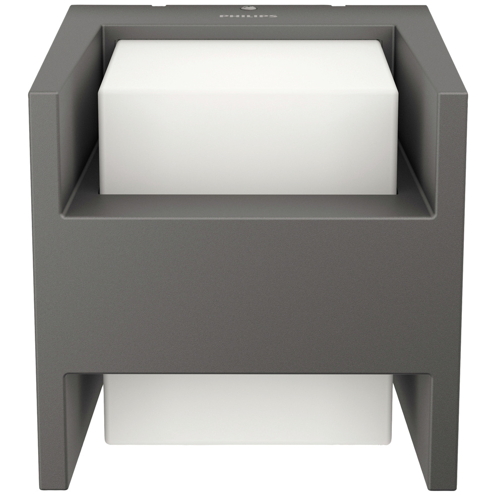 Philips Anthrazit Arbour Wandleuchte Außen (Anthrazit) - 3.8 W - Ultra Efficient - Bild 6