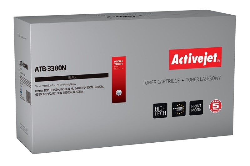 Activejet Schwarz Toner, Tn-3380 (Bk) - Bild 2