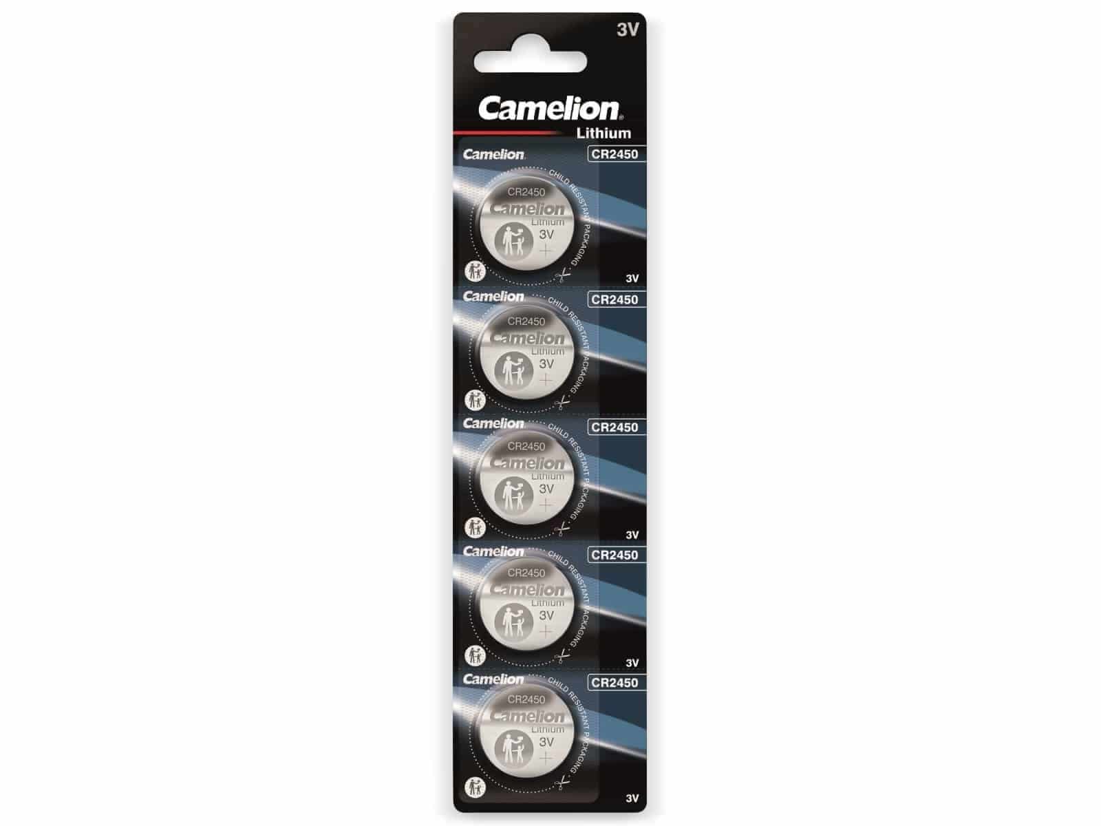 Camelion 5Er Set Batterien - Knopfzelle Cr2450 - 3V - Lithium - Bild 7