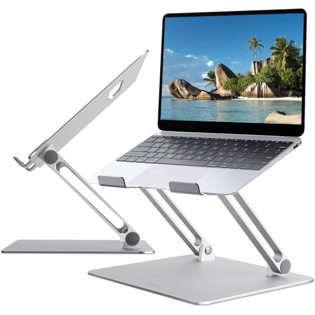 Mozo LS2 Laptop Stand (LS2-ALU), Notebook Ständer, Silber - Bild 3