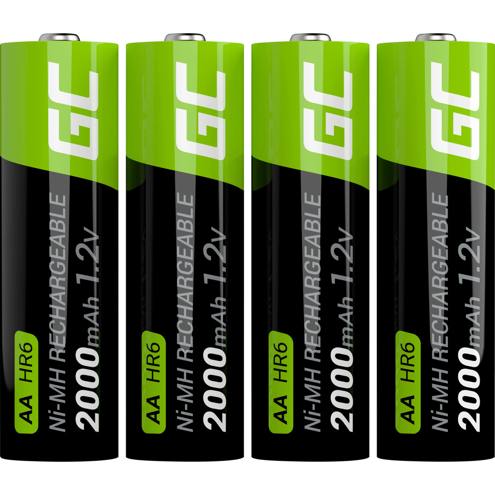 Green Cell Hr6 Mignon (Aa)-Akku Nimh 2000 Mah 1.2 V 4 St.