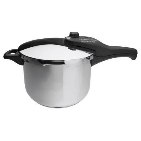 Lacor Grau Schnellkochtopf Tempo 8 Liter Edelstahl - Bild 3
