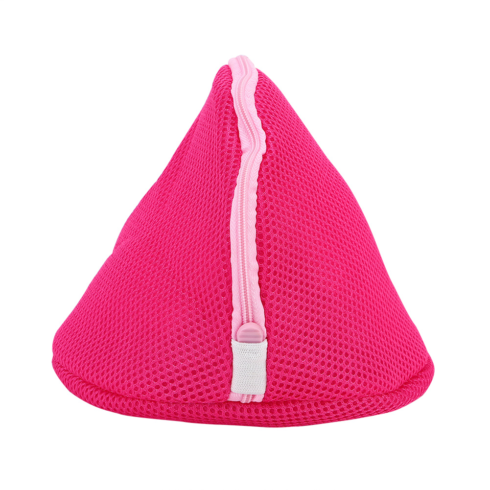 Sac de lavage à mailles avec fermeture éclair en Dacron respirant, 24 x 17 cm, pour soutiens-gorge et sous-vêtements délicats