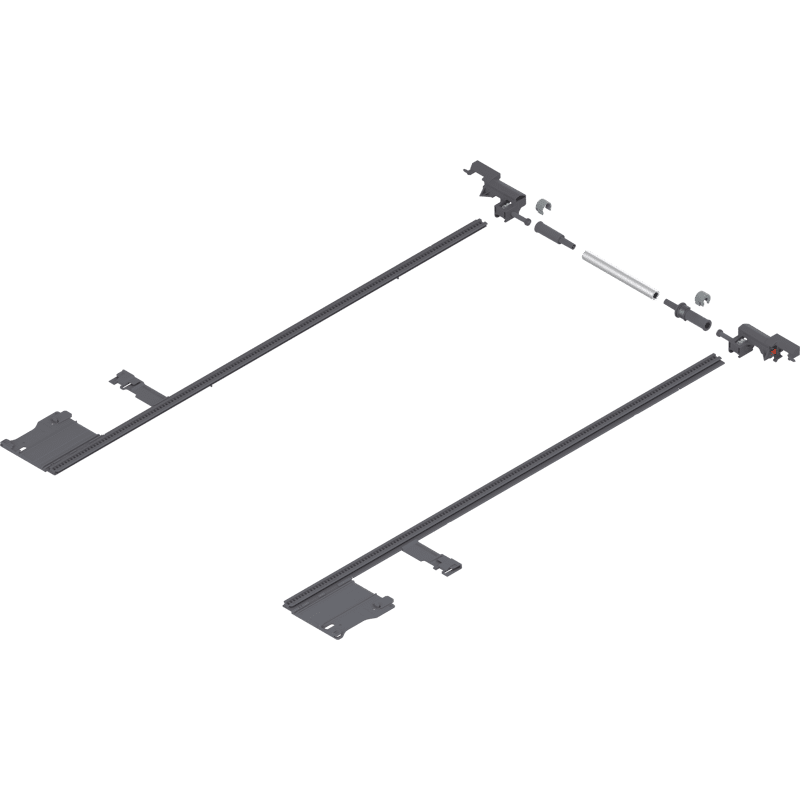 Blum Grau Schubladenauszüge, Seitenstabilisierung Legrabox Pure/Free, - Image 3