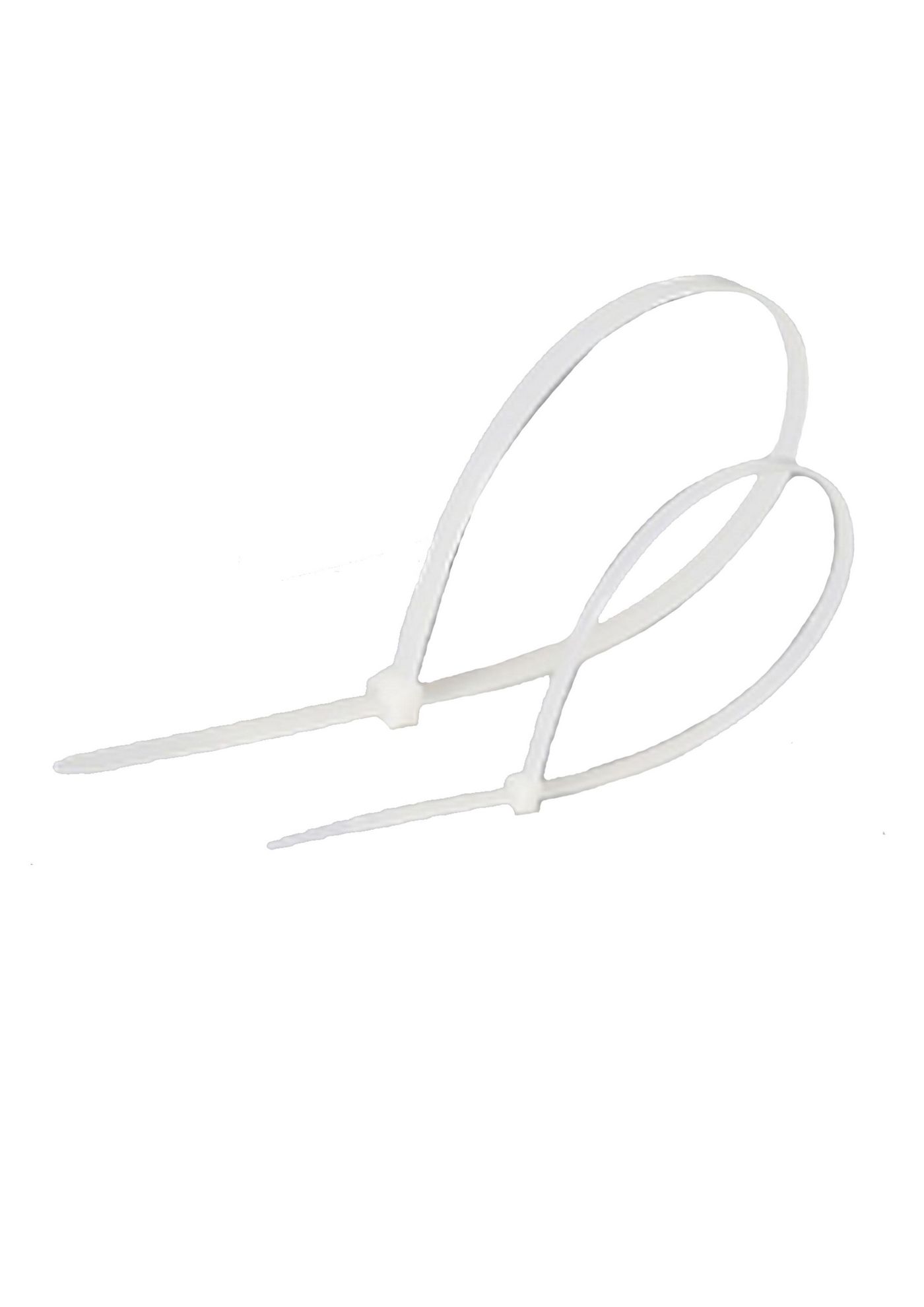Lanview Weiss Kabelbinder, Kabelbånd - 7,5 X 250 Mm (250 Mm, 100 Stk.) - Image 2