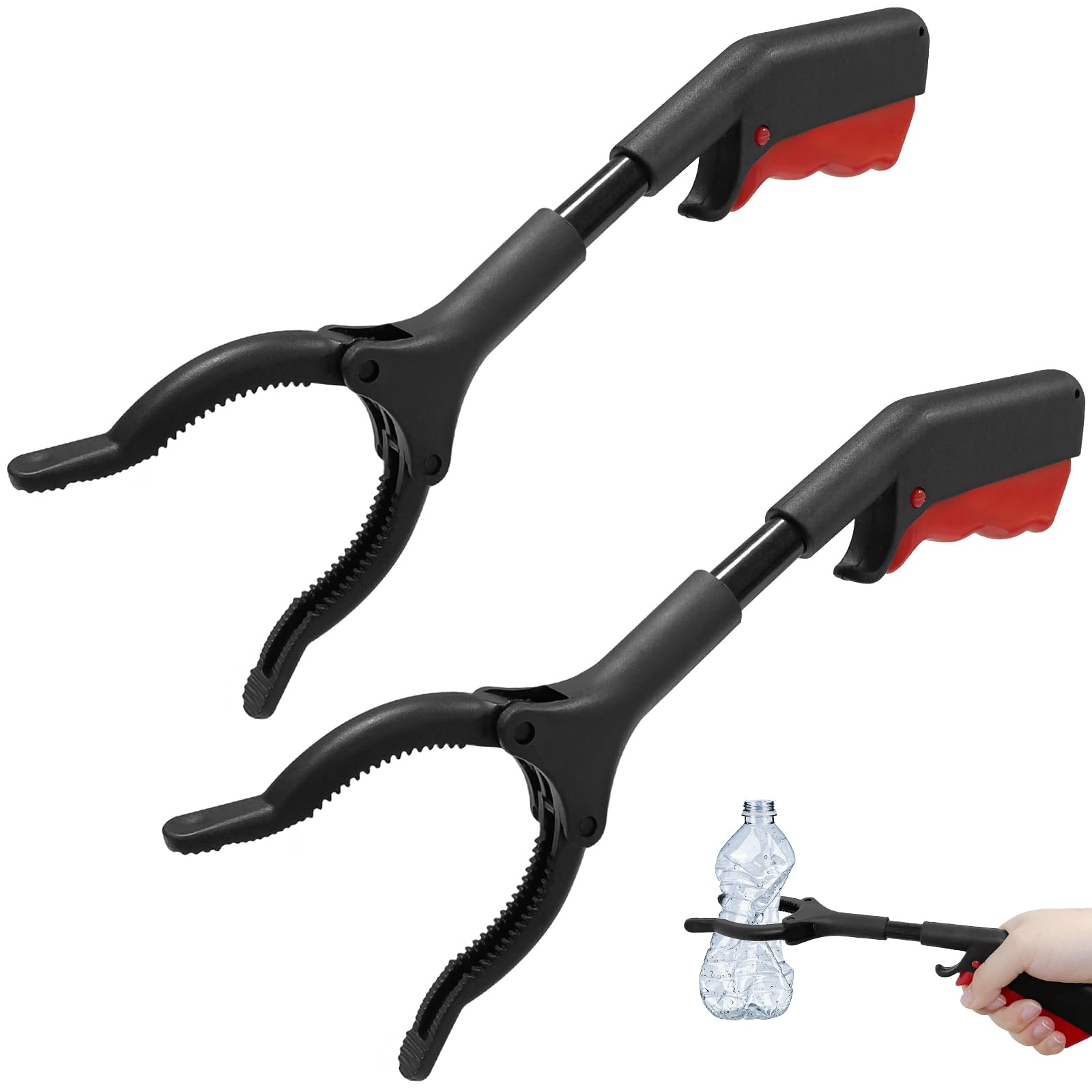 Pinza Raccogli-rifiuti Per Anziani, 30 Cm, Pinza Corta Per Giardino, C OEM