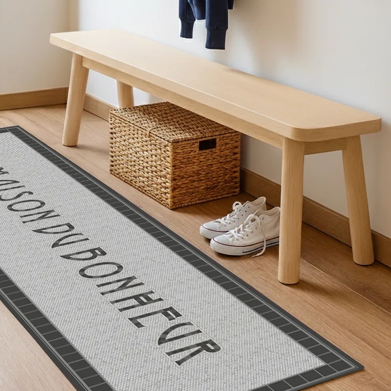 Tapis Antidérapant - Tesselle - Vinyle - Int./ext. - Gris - 50x120cm