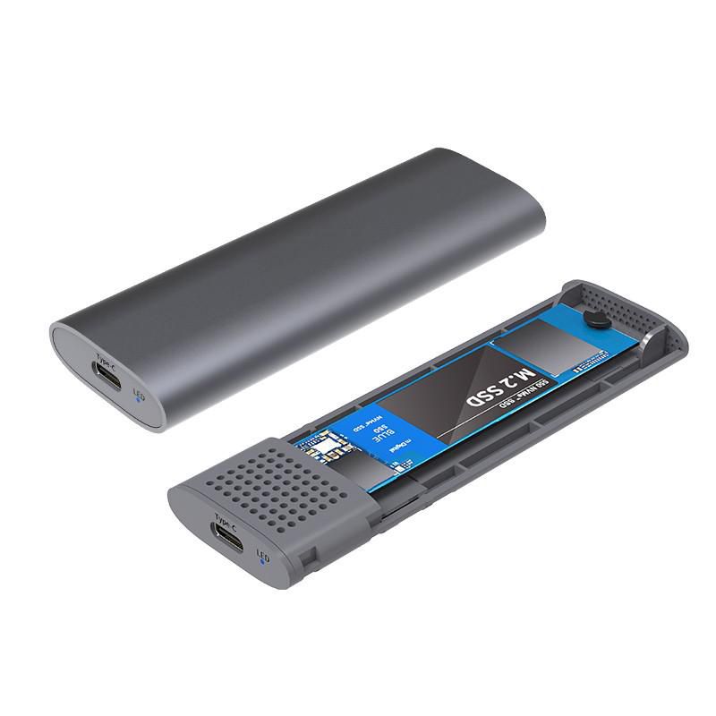 CoreParts W128445295 MSUB3304 USB3.2 Type-C Tool free  Enclosure for M.2 PCI ~E~ - Image 2