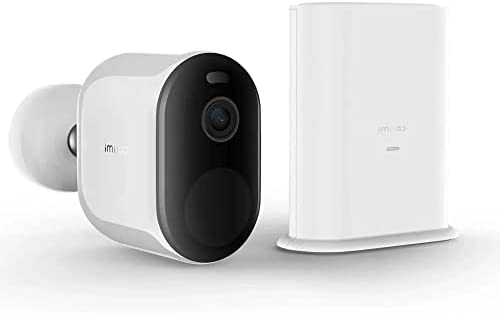 Weiß Imilab Ec4 Drahtlose Außenkamera, Wiederaufladbare Batterie, 1080P Auflösung, Wlan Ip Kamera, Bewegungssensor, 4Mp, 15M, Nachtsicht, Ip66 Wasserdicht, Cloud-Speicher/Sd-Slot - Bild 3
