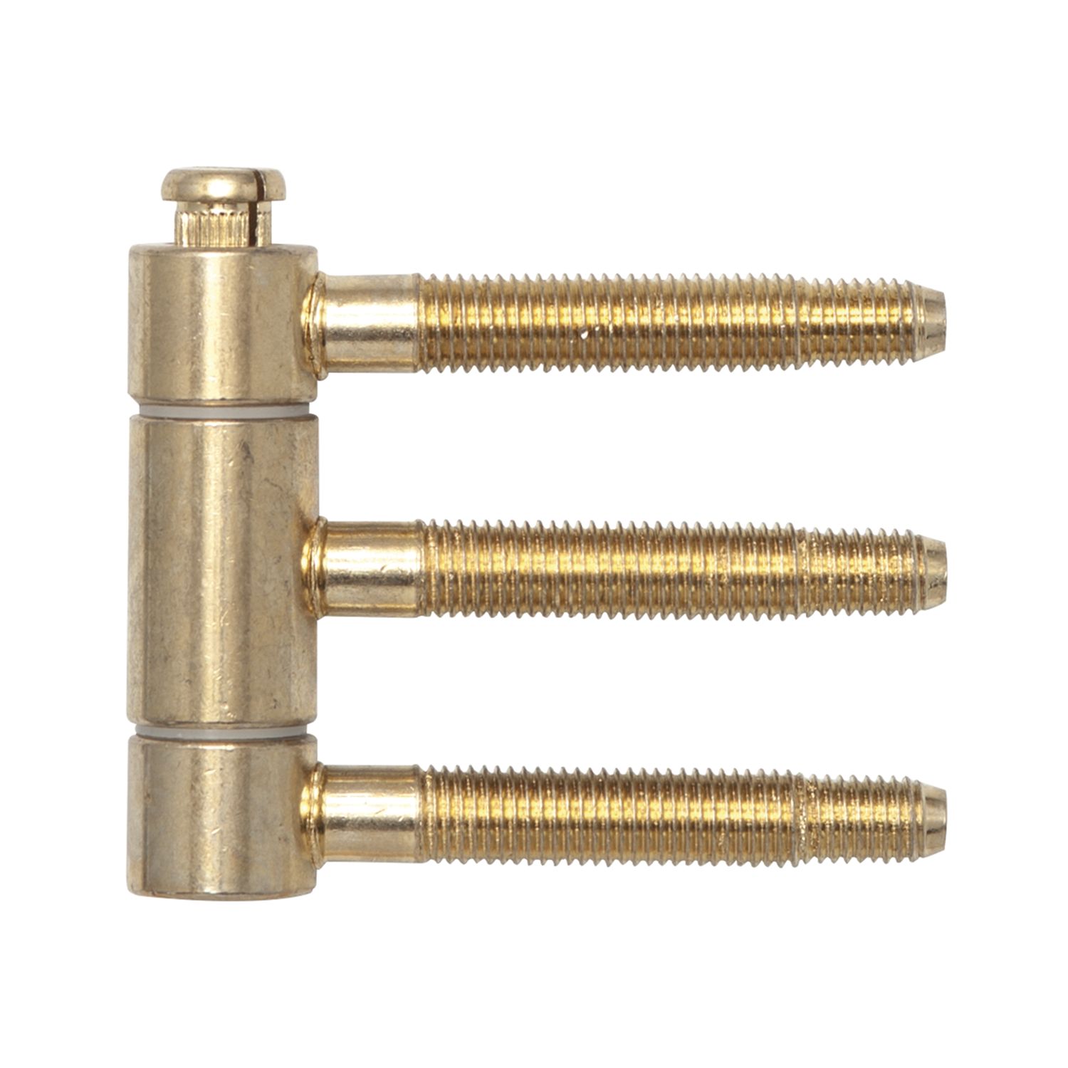 Sfs Intec Gelb/Bronze Steckband 18 Mm Für Gefälzte Holztüren 3-Teilig, Stahl Vermessingt - Bild 3