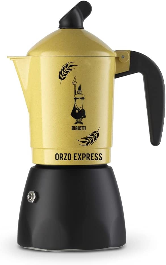 Bialetti Gelb/Schwarz Gerste Express, Espressokocher, - Bild 4