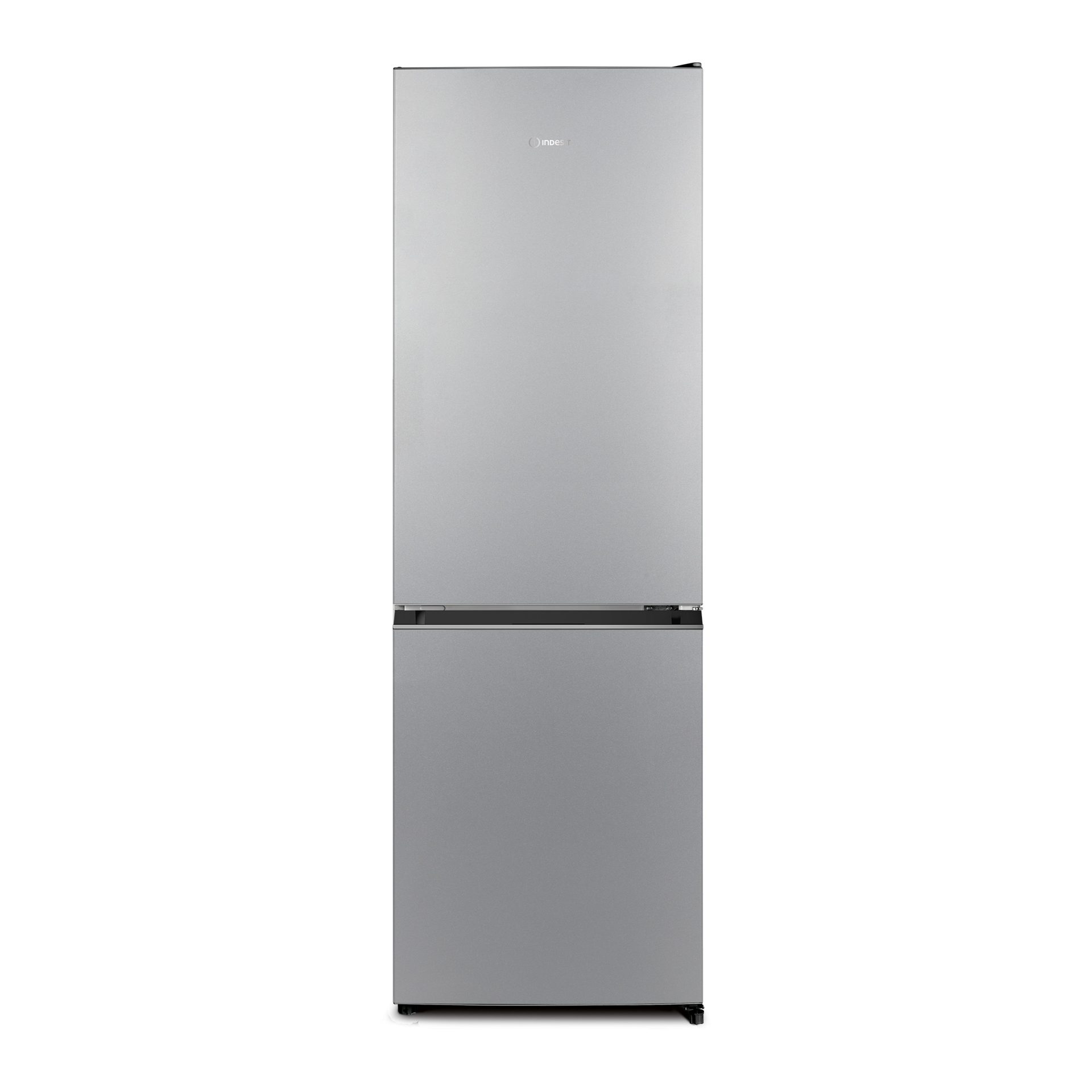 Indesit Inks 8261 S4e Frigorifero Combinato A Libera Installazione, Statico , 54 Cm, Classe E, Silver, 39 Db, H 1770cm