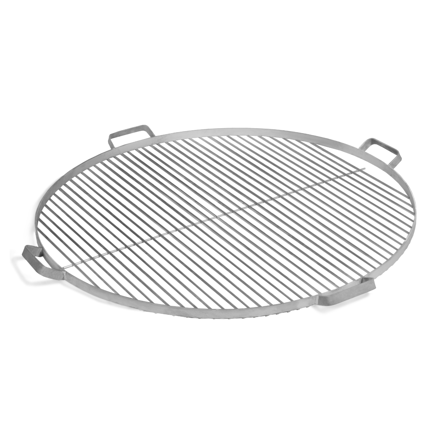 Hellgrau Grillrost Cookking, Silber (Silberfarben), B:80cm, Edelstahl, Grillroste, Inkl. 4 Griffen, Ø 80 Cm - Bild 3