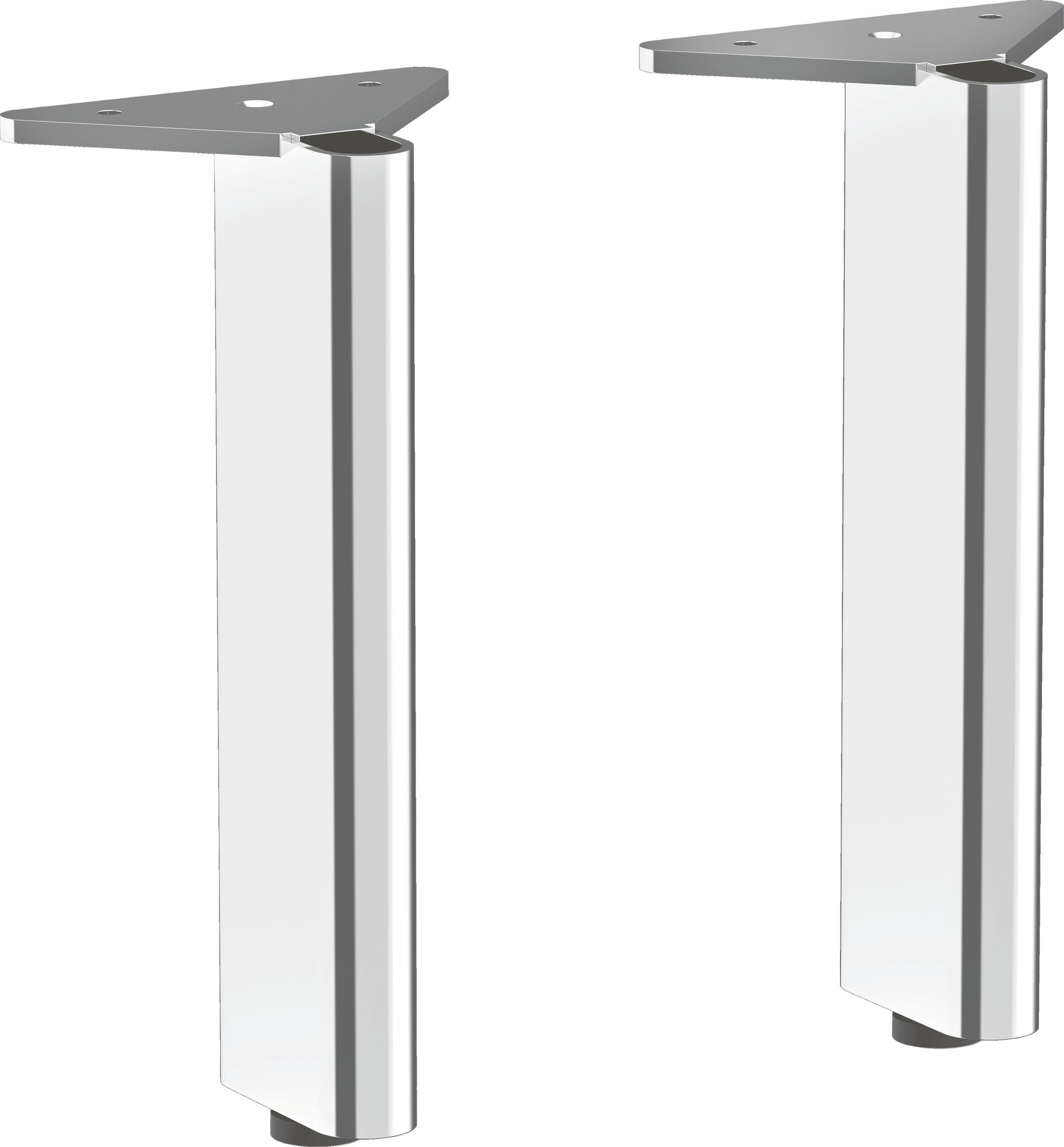 Hansgrohe xelu q furniture feet 17560 2 pieces chrome - Image 5