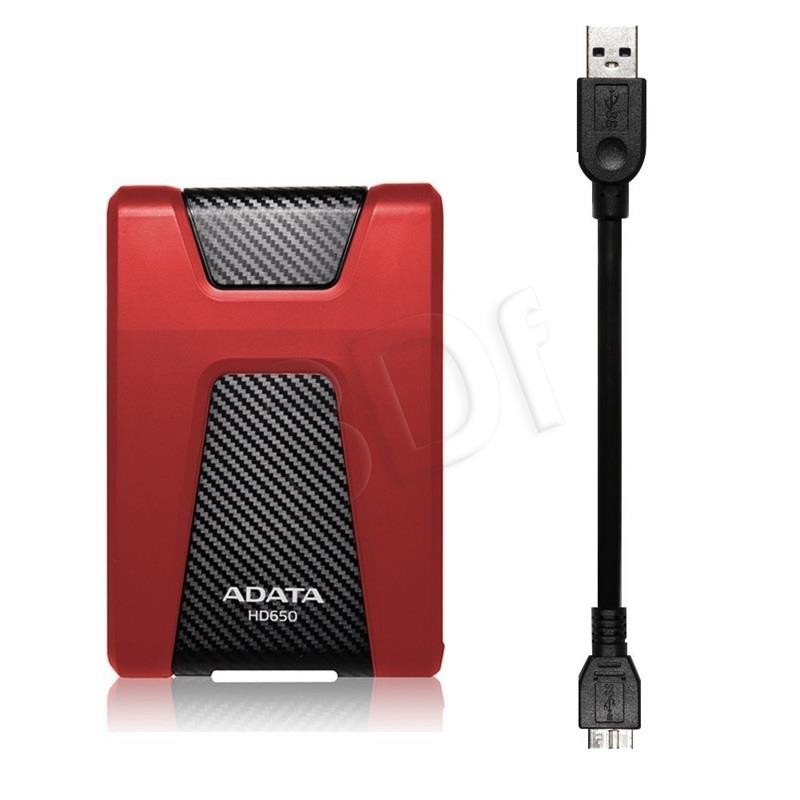 Adata Rot Hd650 Externe Festplatte 1 Tb Micro-Usb B 3.2 Gen 1 (3.1 Gen 1) - Bild 5