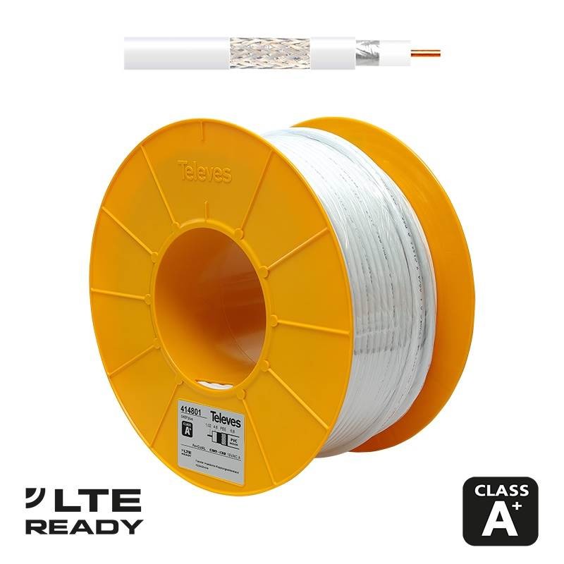 Televes 100 Mtr. Koaxkabel Sk6fplus R100 414801 - Bild 4