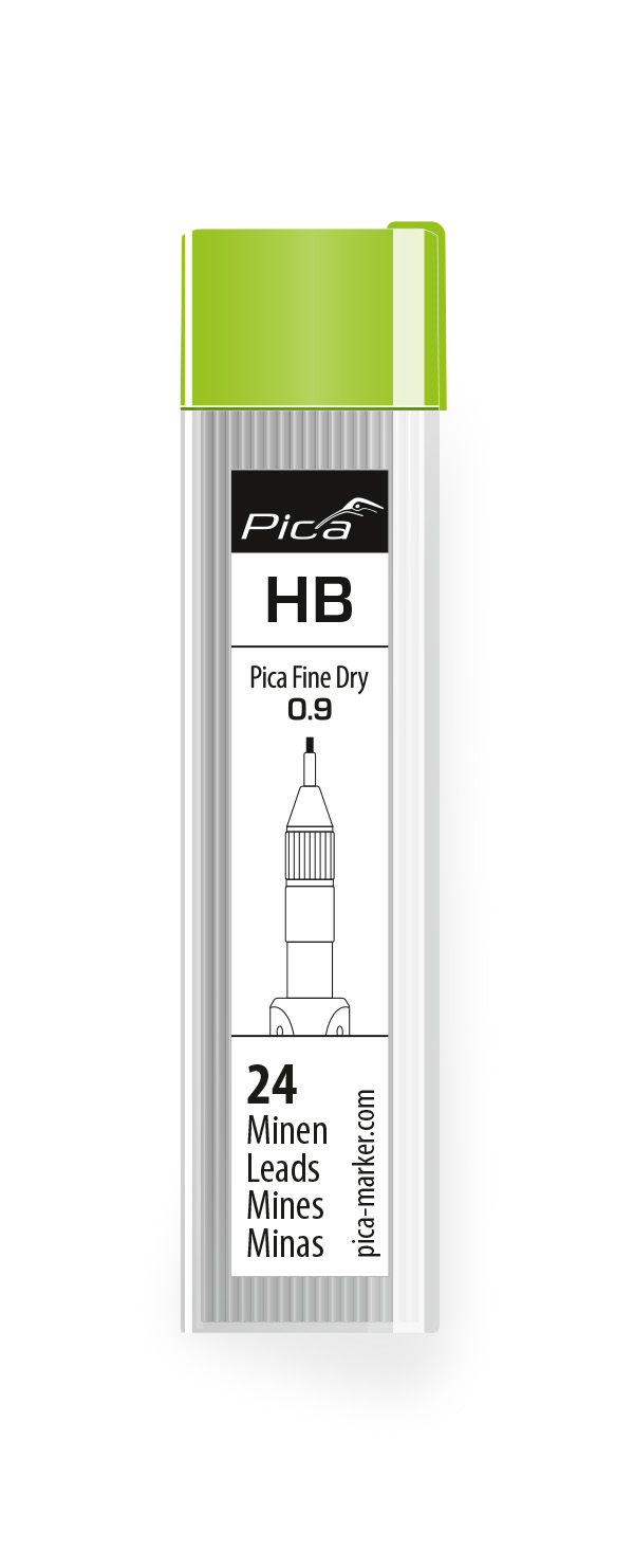 Pica , Bleistiftminen, Marker (24 Stk., 0.90 Mm, Hb) - Bild 4