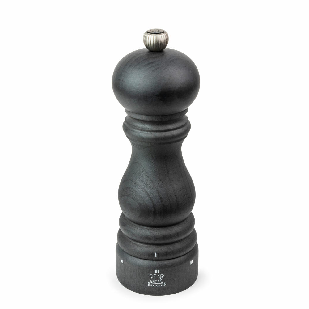 PEUGEOT - Pfeffermühle Paris u‘Select 18 cm - 6 voreingestellte Mahlgrade - Aus PEFC-zertifiziertem Holz - Graphite - Bild 6