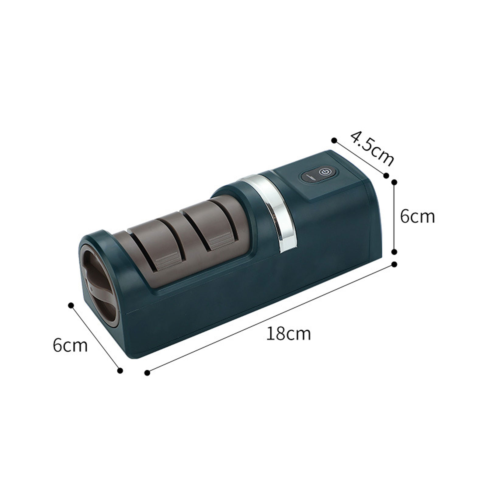 Affûteur de couteaux électrique rechargeable USB, meule gros et petit grain, base antidérapante
