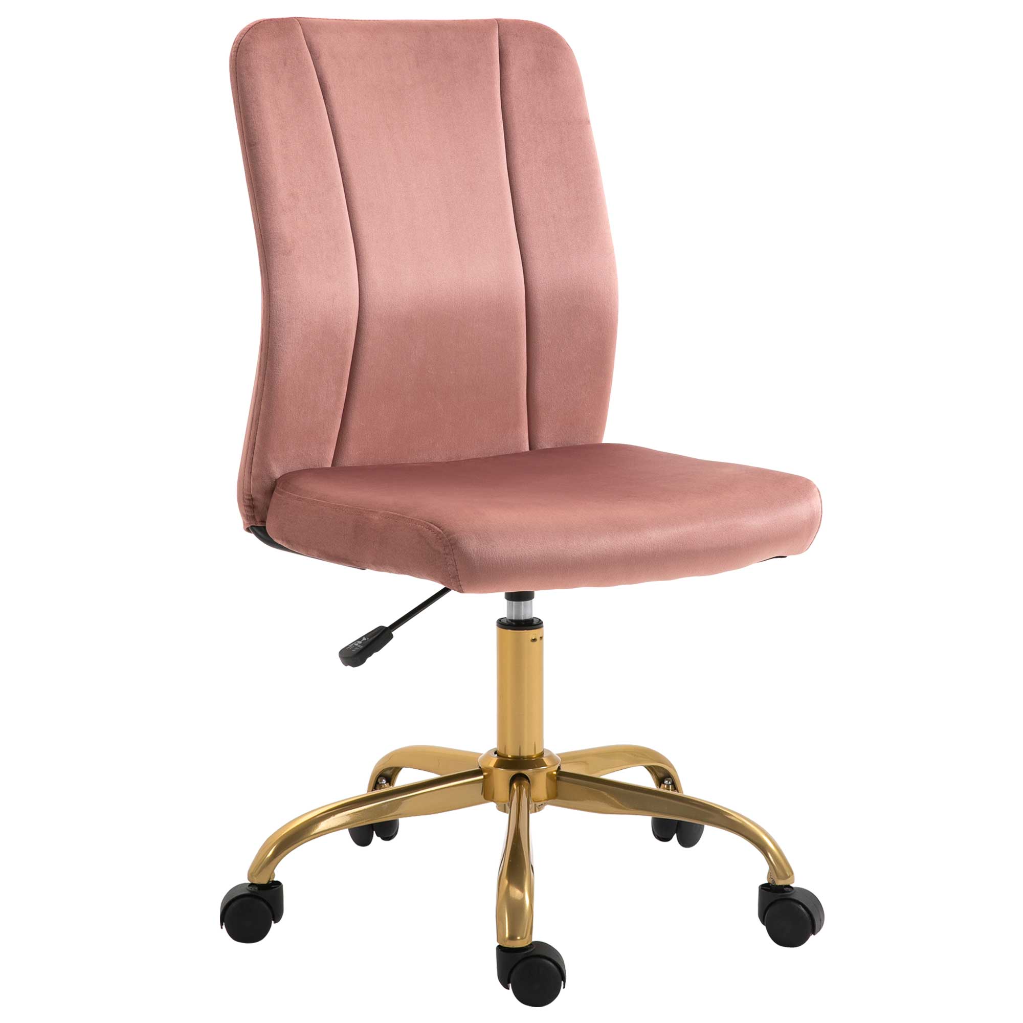 Vinsetto - Chaise De Bureau Style Art Déco Hauteur Réglable Pivotante