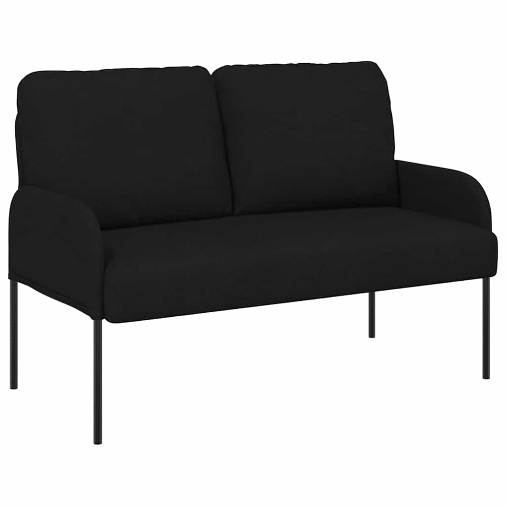 Sofas With Cushion 110cm Black Plywood Vidaxl