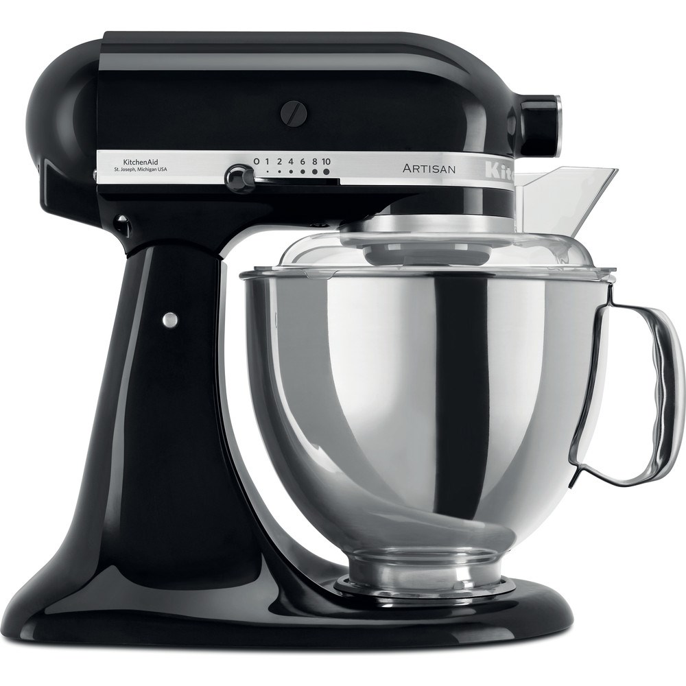 Kitchenaid Schwarz Küchenmaschine "5Ksm175pseob Onyx Black", B:24cm H:36cm T:37cm, Küchenmaschinen, Mit Zubehör Im Wert Von Ca. 112,-€ Uvp, Küchen... - Image 5