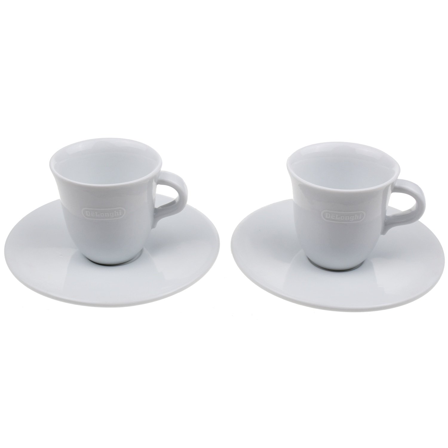 Delonghi Weiß Set Von Zwei Tassen Mit Espresso Von 70 Ml - 5513283721