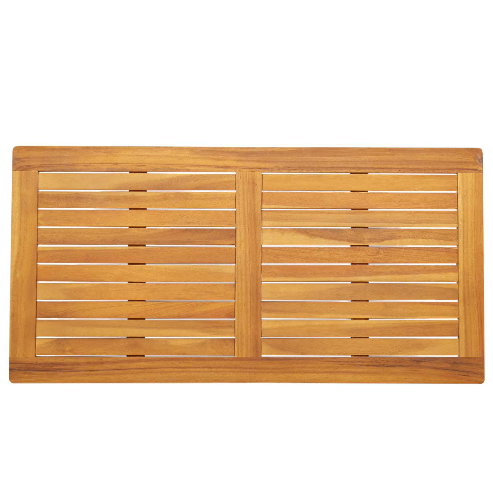 Plateau De Table Marron 110 X 55 X 2 Cm Bois D'Acacia Massif Vidaxl