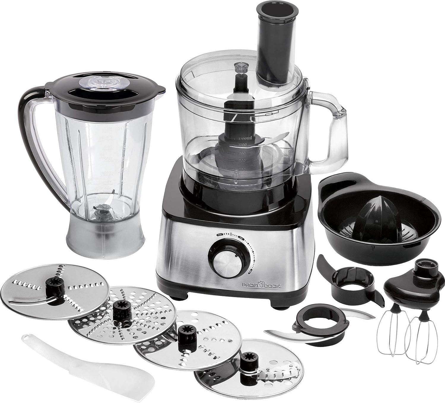 Proficook - Profi Cook Pc-km 1063 Robot Da Cucina 1200 W Nero, Argento