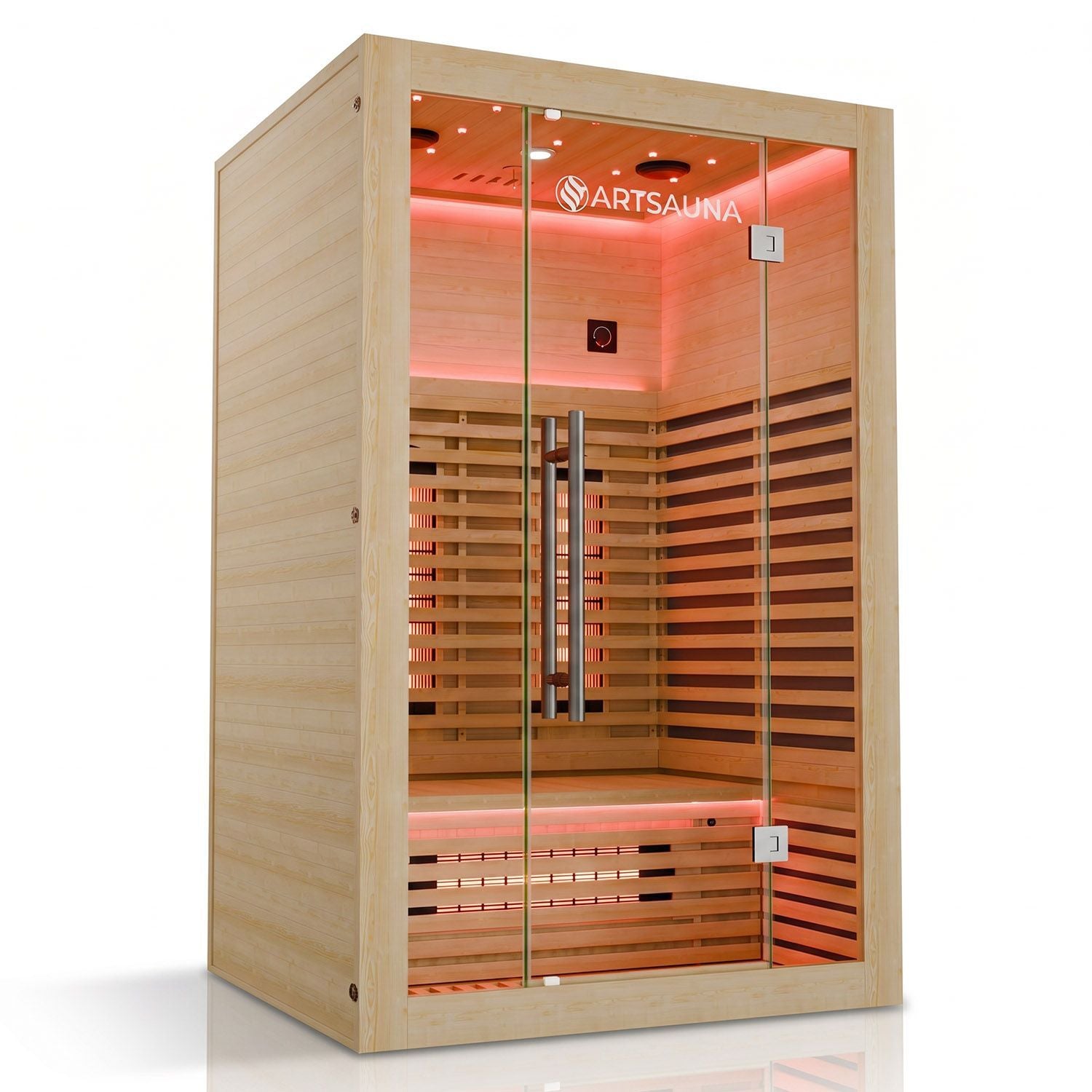 Sauna infrarouge Trondheim 120 - Noir | Artsauna |