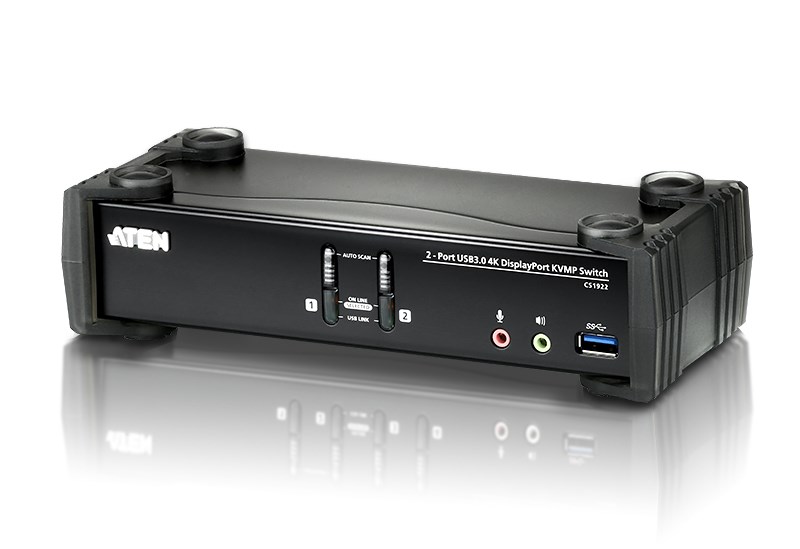 ATEN CS1922 KVMP Switch 2-port USB 31 Gen 1 hub with SuperSpeed 5 Gbps data transfer rates - Bild 7