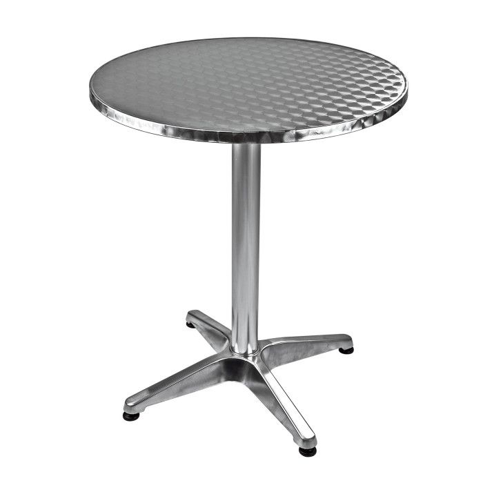 Table Bistro Alu Ø 60 Cm - H 70 Cm
