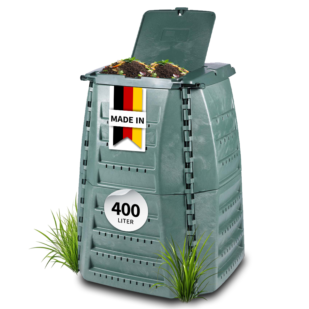 Garantia Thermo-Star Komposter 400 Liter Grün 4023122200390