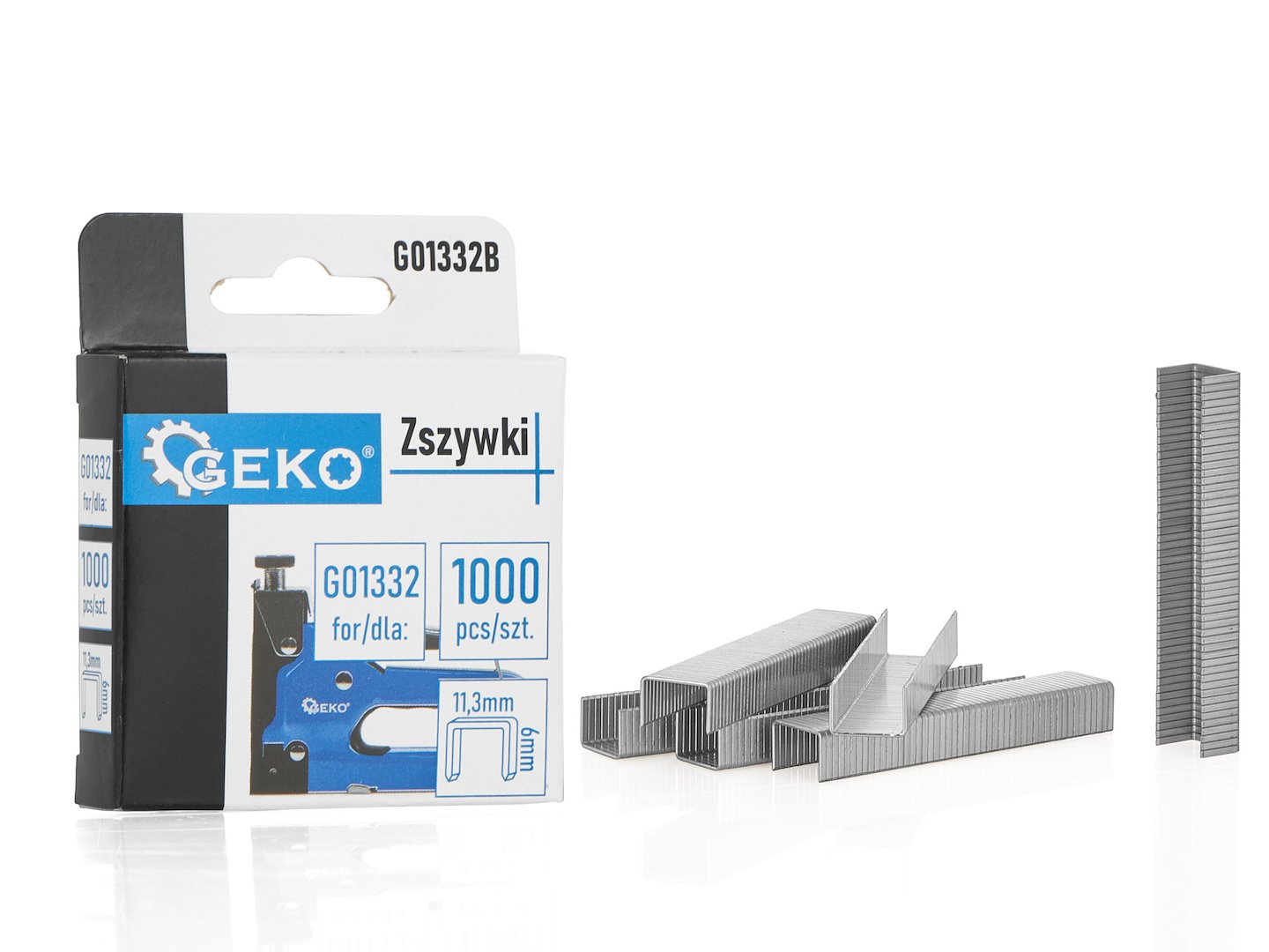 Import Heftklammern 1, 2 X 11, 3 Mm, 6 Mm, 1000 Stück (200)