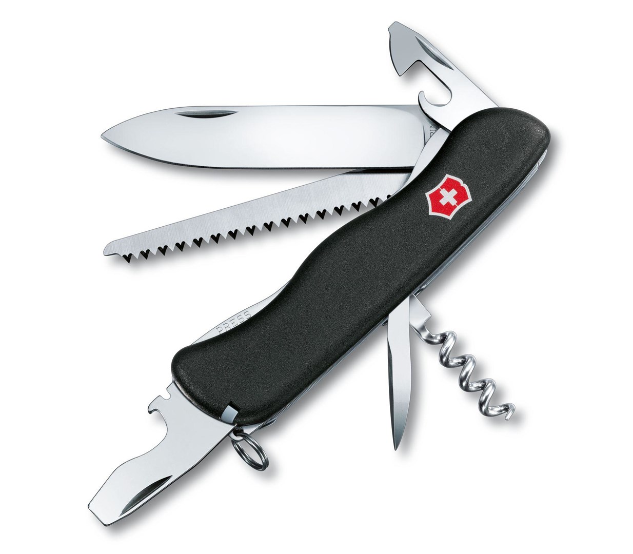 Victorinox - Schweizer Messer Forester Schwarz 12 Funktionen - 0.8363.3 - Bild 3