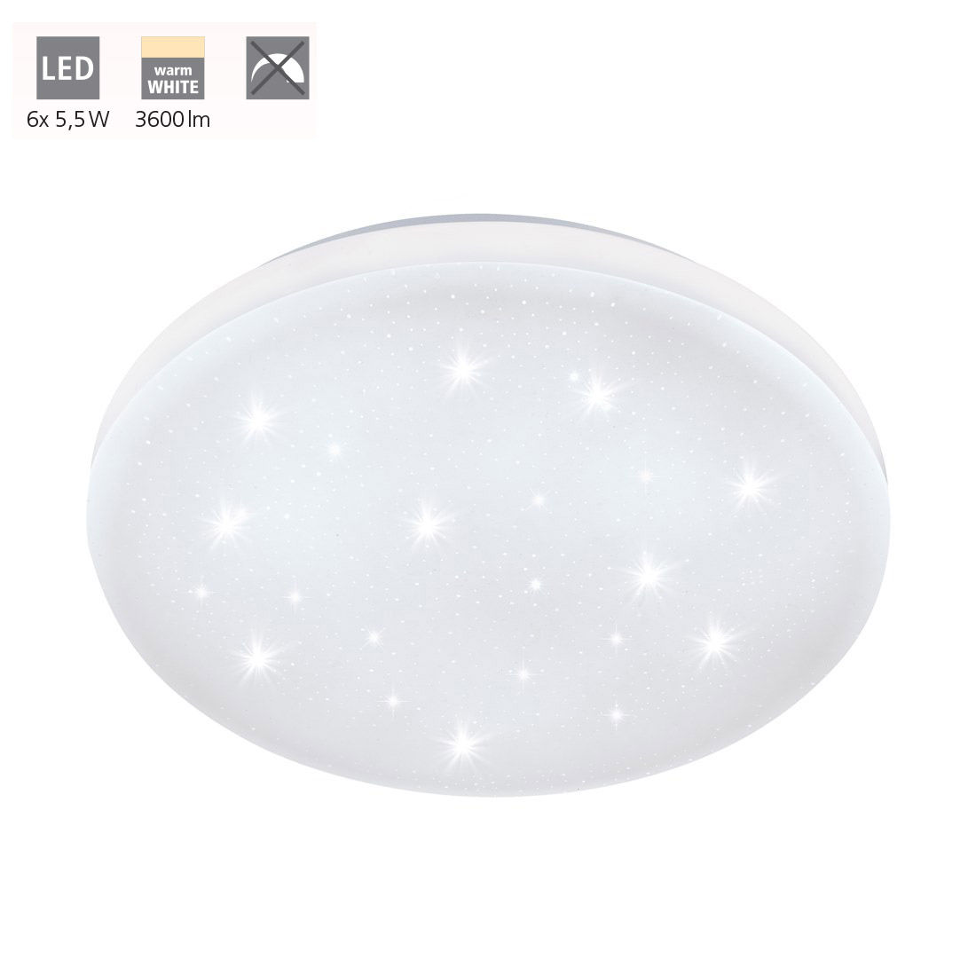 Eglo Weiss Deckenleuchte, Frania-S (3900 Lm) - Bild 3