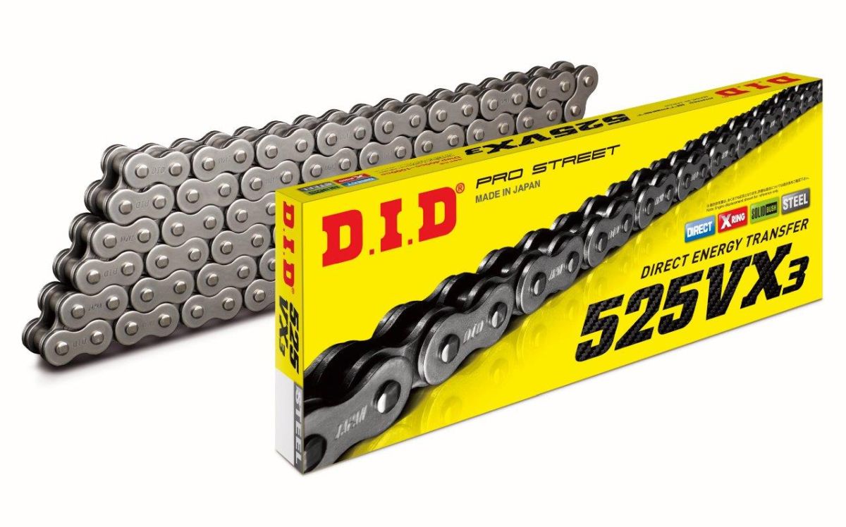 Für DID DID525VX3124 Chain 525 VX3 strengthened, number of links 124 steel, con - Bild 5